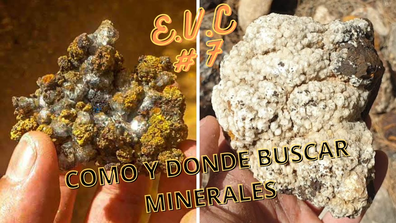 Como y donde buscar minerales - Consejos para buscar minerales