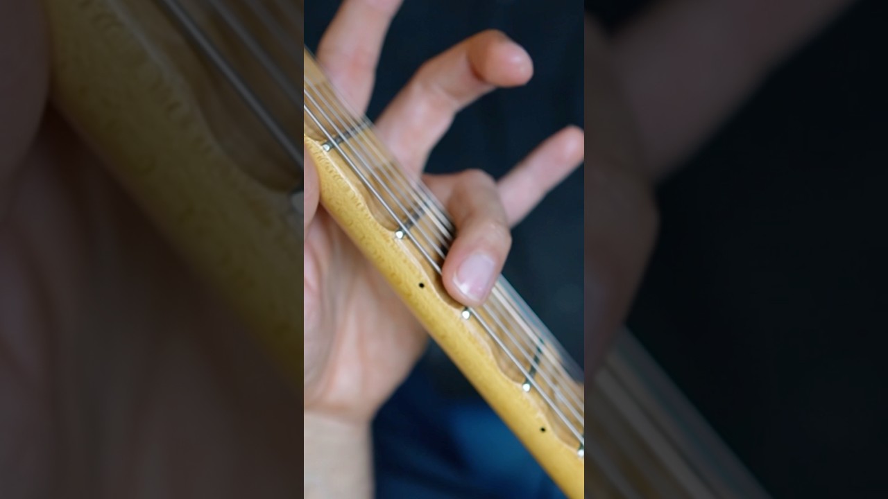Scalloped exactly where tone is best #fretboard #yngwie #bluesrock #scallopedfretboard