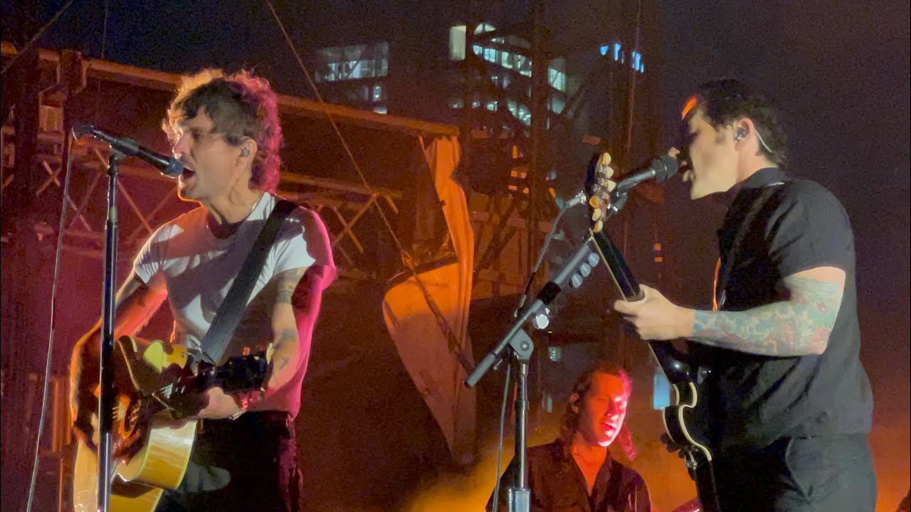 Dashboard Confessional/Boys Like Girls - Watch The Fire - Rooftop Pier 17 - NYC - 9/12/24