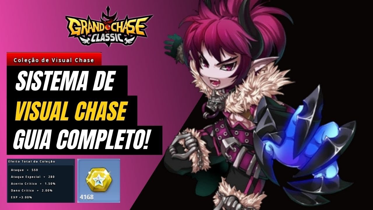 Sistema de  Visual Chase Guia Completo - Grand Chase Classic