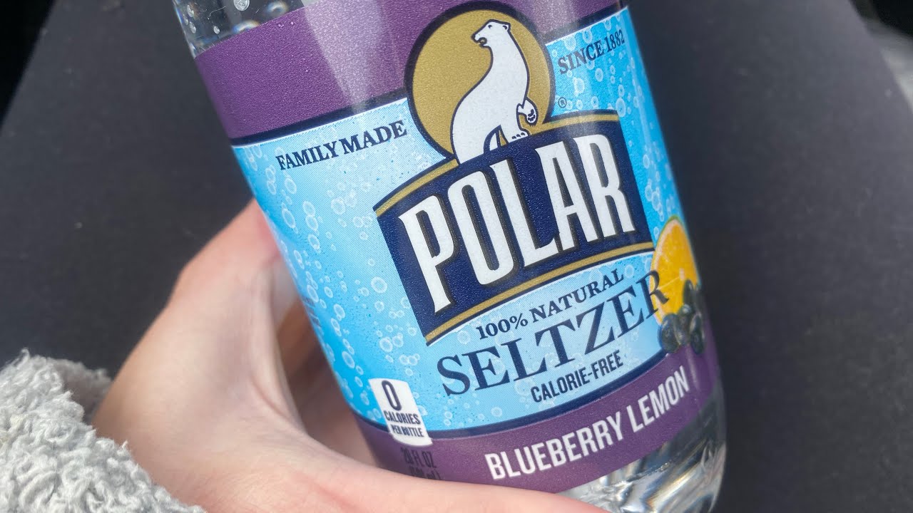 Honest Review Polar Seltzer Blueberry Lemon Sparkling Water