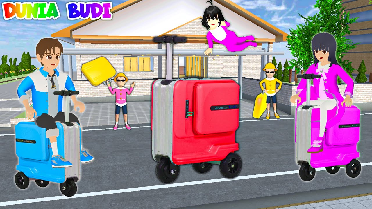 Yuta Mio Punya Koper Robot Airwheel Baru Bisa Jalan Mirip Sepeda Listrik 😍 | Sakura School Simulator