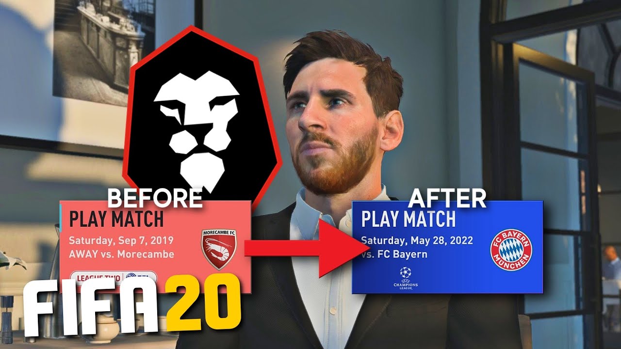 CAN YOU WIN THE CHAMPIONS LEAGUE IN LEAGUE 2 ON FIFA 20?