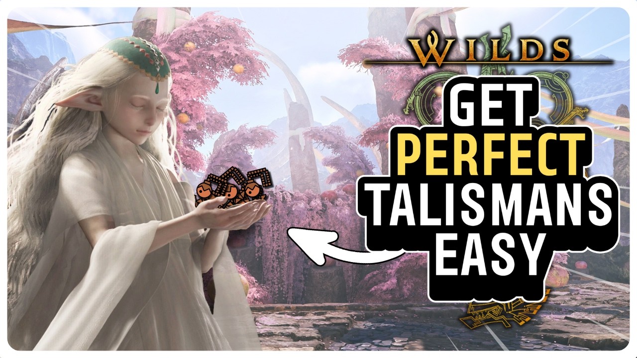 Лучший способ быстро получить идеальные талисманы в эндгейме Monster Hunter Wilds!