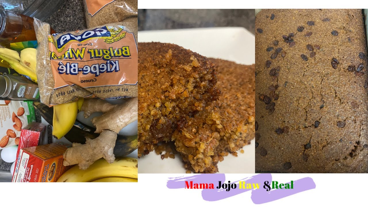 Healthy Organic Bulgur Wheat Bread (Liberian Rice Bread) -Mama Jojo The Fasting Lady