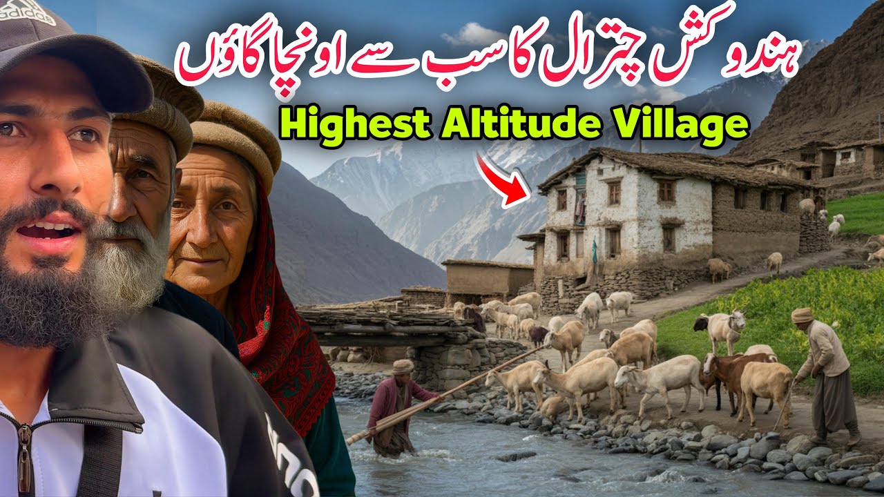 😱Life at the Edge of the Hindu Kush — Inside the Highest Village of Chitral!