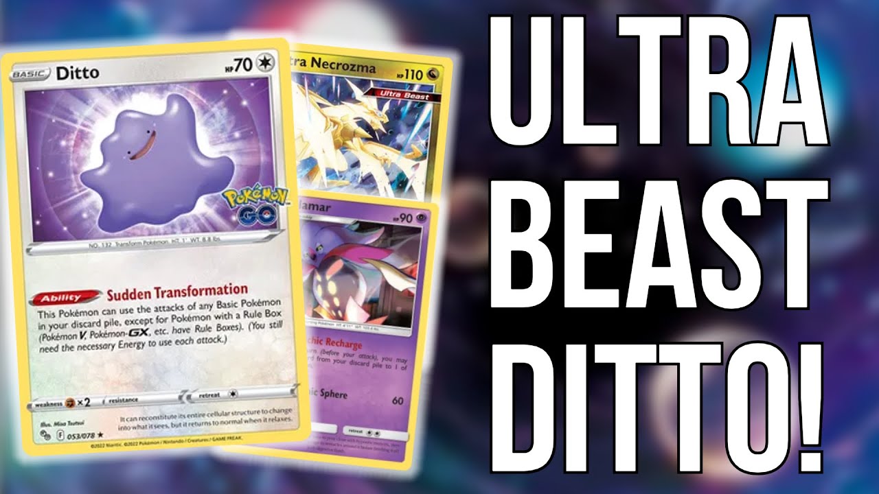 Ditto is part of the Ultra Beast Squad in Expanded! | PTCGO Expanded