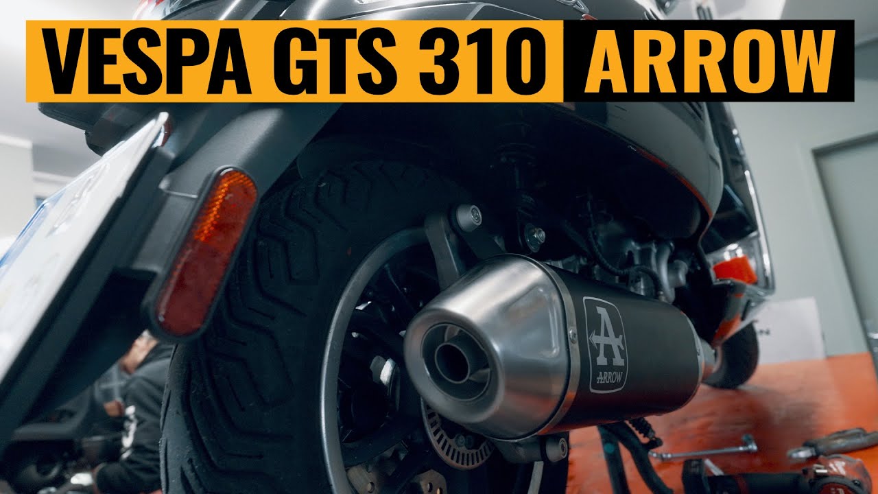 Vespa GTS 310: Arrow + Ölwanne mit Sichtfenster – lohnt sich das?