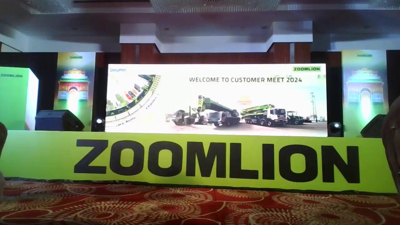 Zoomlion India Bauma Customer Meet 2024
