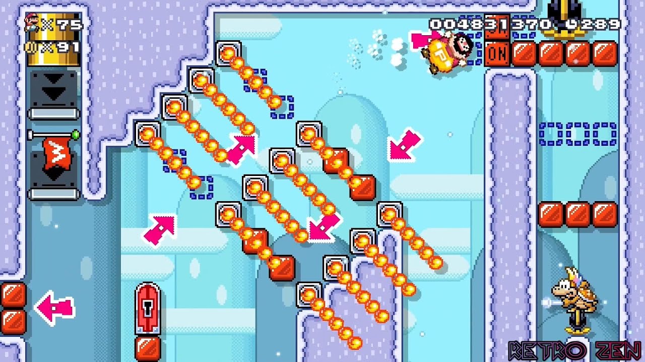 Super Grimbold World [4] - SUPER MARIO MAKER 2! ~ Damage Boosting