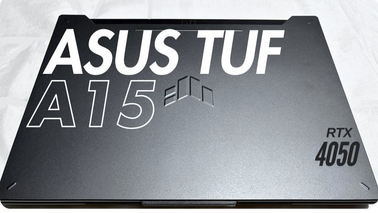 ASUS TUF A15 UNBOXING|RTX 4050 (2024)