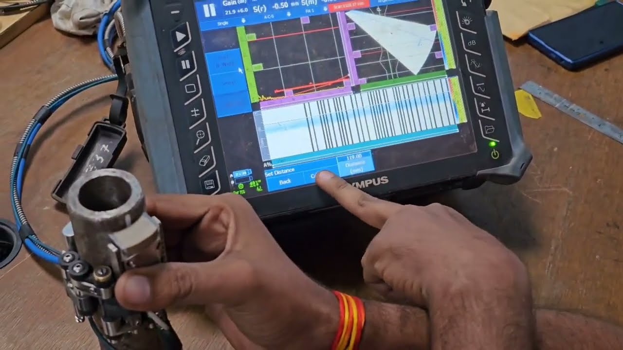 Boiler Tube PAUT Cobra Scanner Probe Assembly Explanation in Hindi