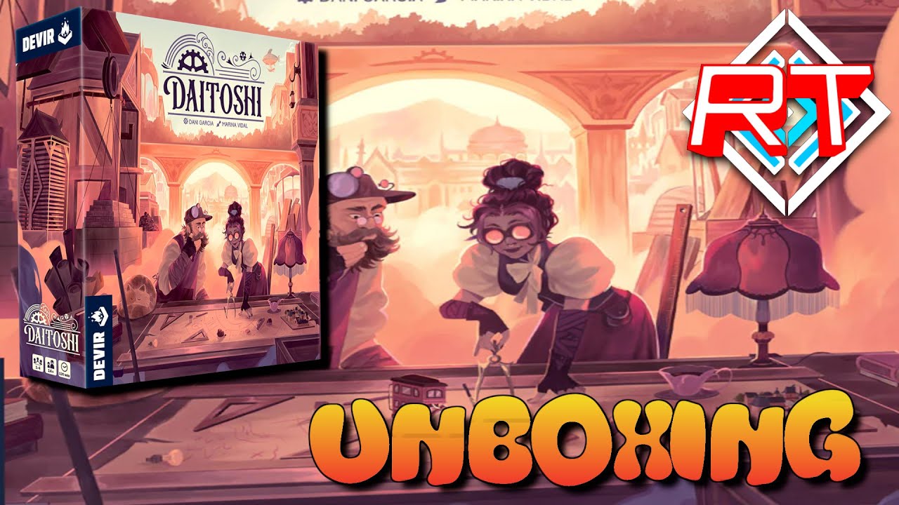 Daitoshi unboxing #56 gioco da tavolo