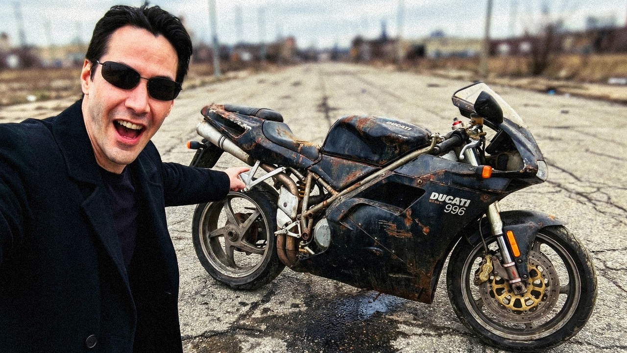 4K Full Restoration of the Ducati 996 Black (matrix reloaded) Used in the Movie
