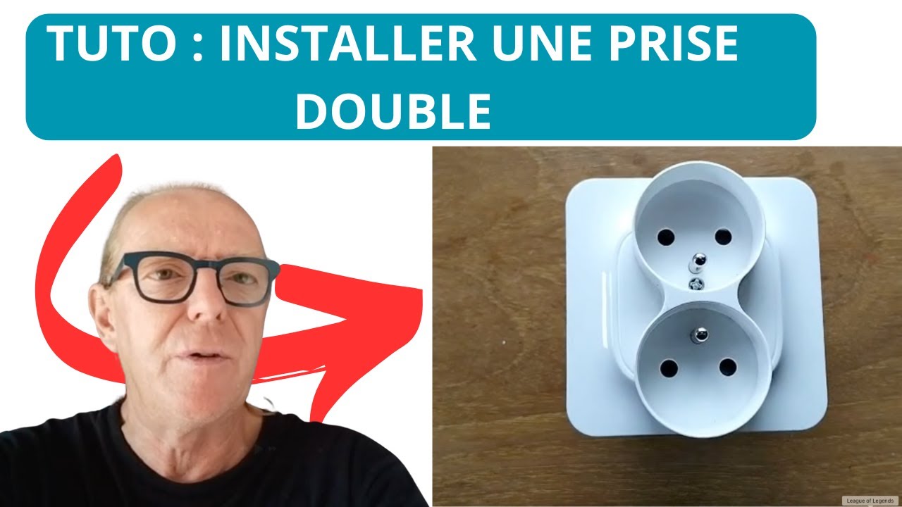 COMMENT INSTALLER UNE PRISE DOUBLE ?