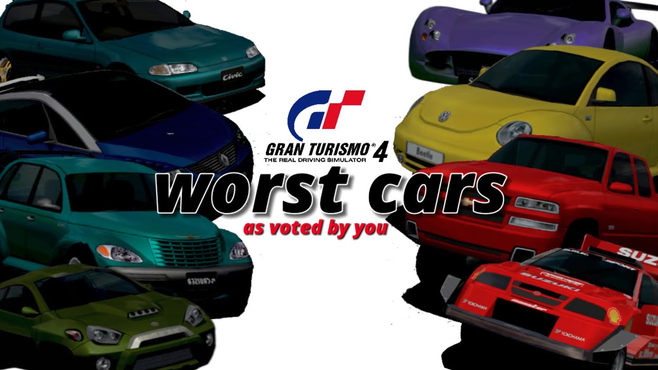 I asked my subscribers to make the worst cars possible in Gran Turismo 4