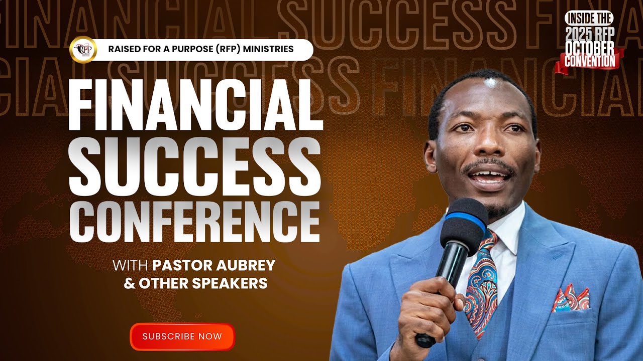FINANCIAL SUCCESS CONFERENCE || WITH PASTOR AUBREY || 17TH OCTOBER_2025