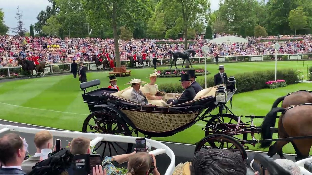 Royal Ascot Day 3 - King Charles lll - Queen Camilla - Princess Anne
