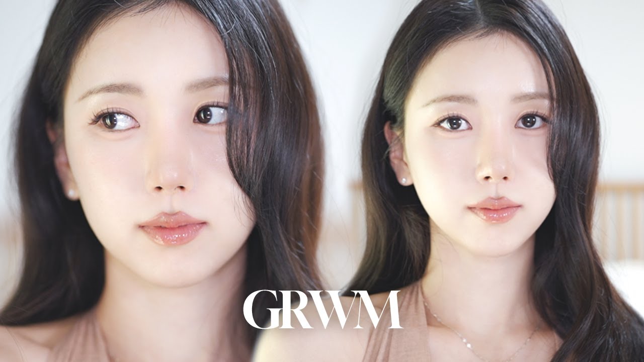 고급+차분 투명광✨ 누디 베이지 메이크업 & 느좋 여신머리 봉고데기 꿀팁 💈