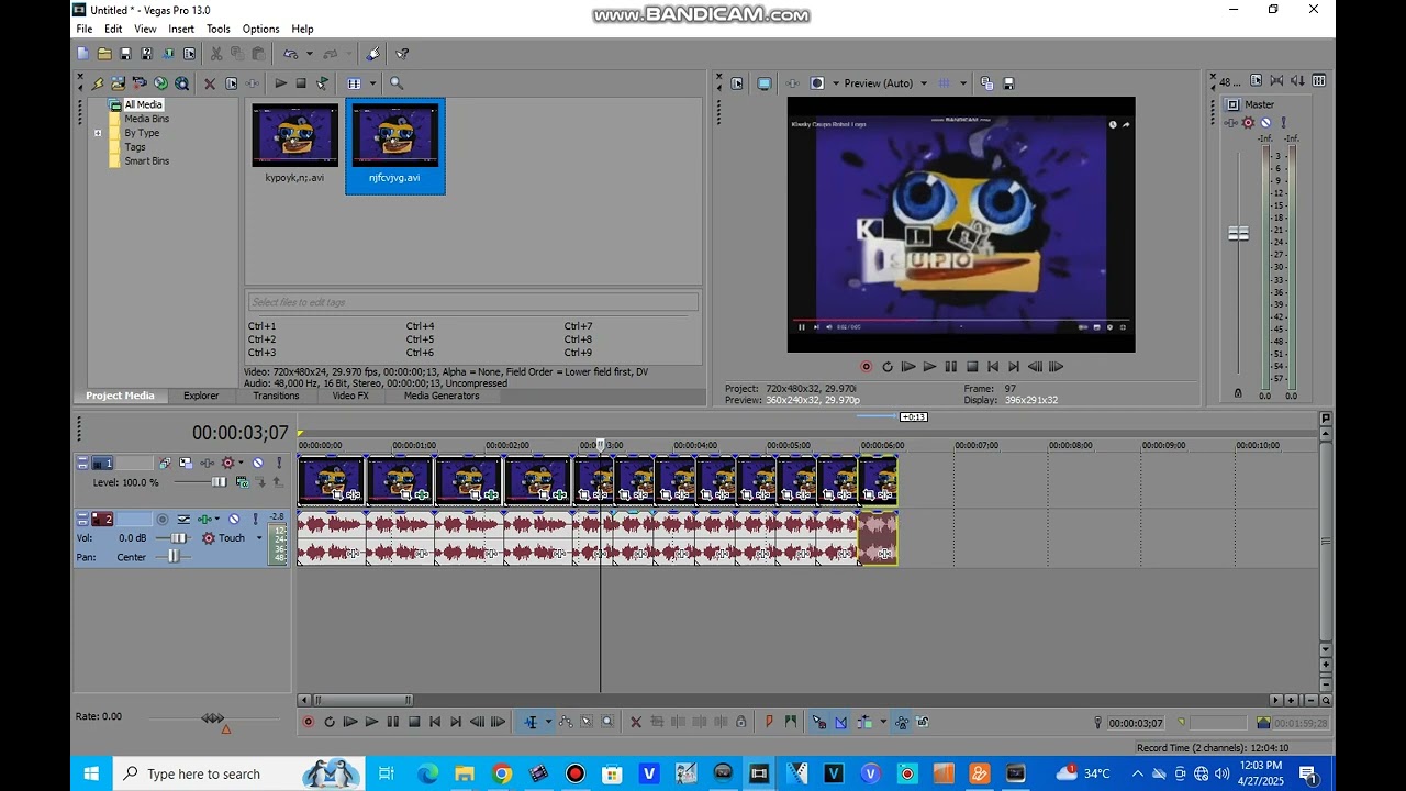 How To Make Preview 1280 On VEGAS Pro 13.0 @PopeeThePerformer @ptpirl