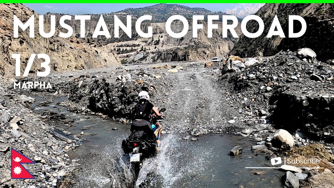 Mustang off-road | Marpha 1/3 | Nepal motocyklem | Wyprawa dookoła Świata | Napisy PL EN [S2E8]