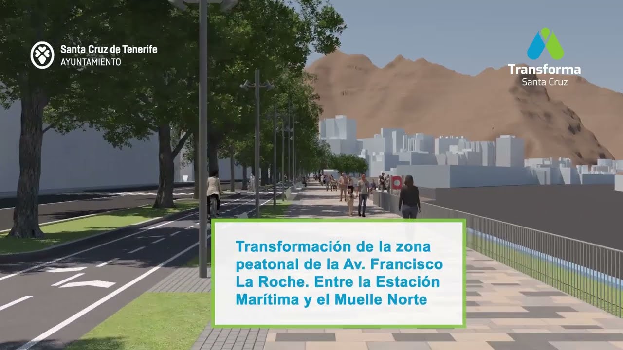 Santa Cruz transformará la avenida de Anaga con proyectos que la harán 100% sostenible