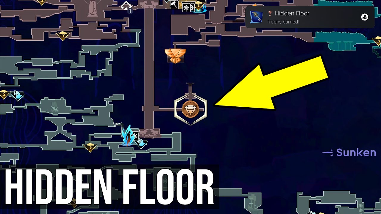 Hidden Floor Trophy / Achievement (Discover A Secret Floor) - Prince of Persia The Lost Crown