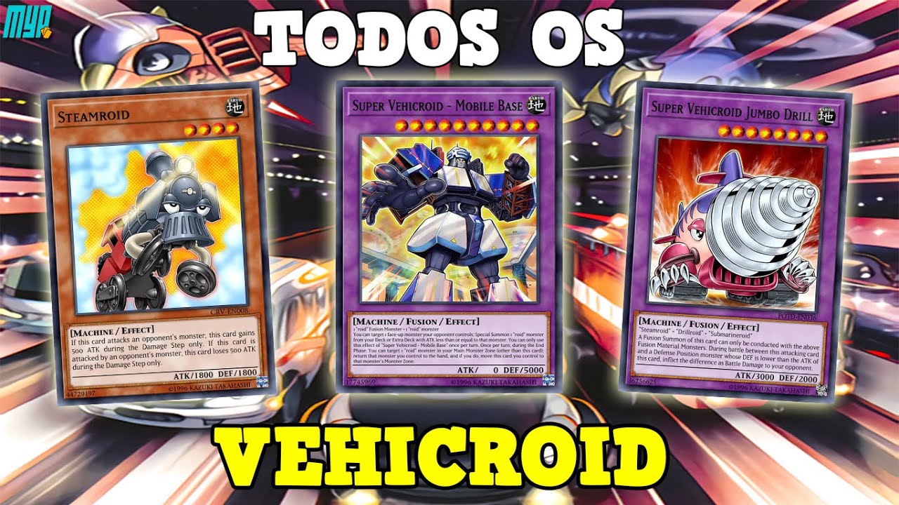 TODOS OS ROIDE (VEHICROID) | YU-GI-OH! ESPECIAL