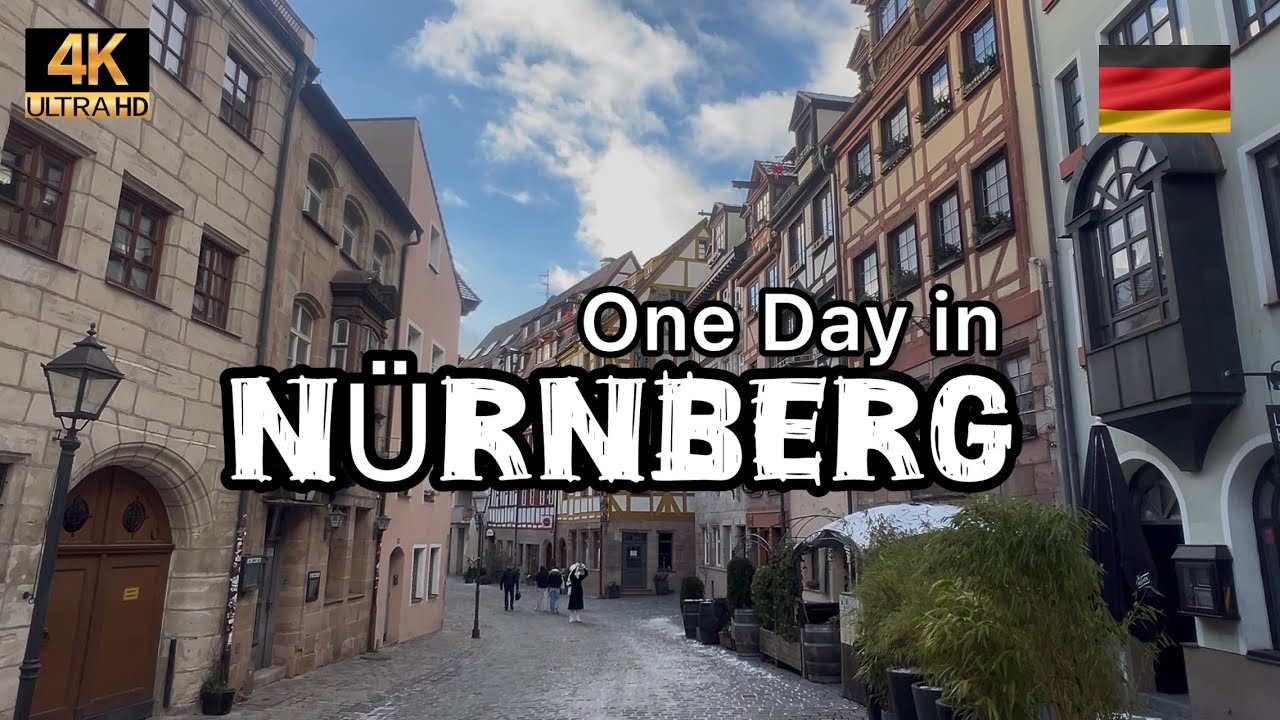 One Day in Nuremberg 🇩🇪 GERMANY | Top Attractions & Historic Old Town Walking Tour