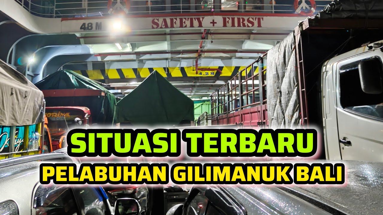 Situasi Pelabuhan Penyeberangan Gilimanuk Bali Terbaru