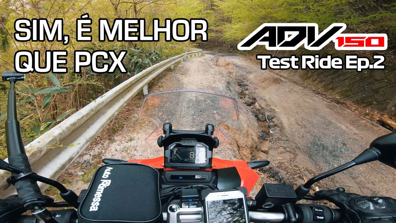 HONDA ADV 150 (trilha e asfalto) - Parte ② | Test Ride Ep.#45