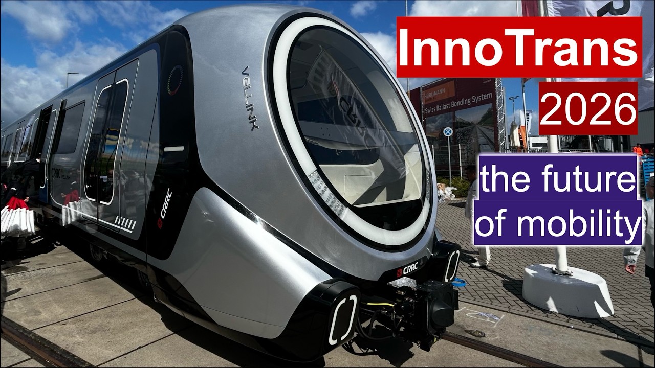 FIRST LOOK: Inside InnoTrans 2026 (The Future of Trains!)