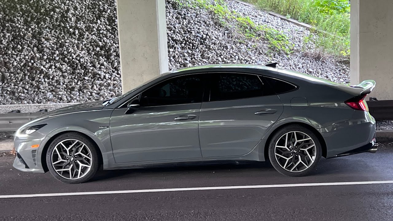 POV Interior Cabin Sound of Straight Piped Hyundai Sonata N Line