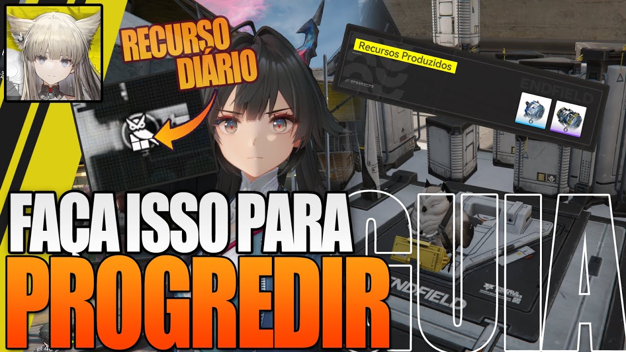 ARKNIGHTS ENDFIELD | O LEVEL DA SUA ESTAÇÃO DE RECICLAGEM É MUITO IMPORTANTE