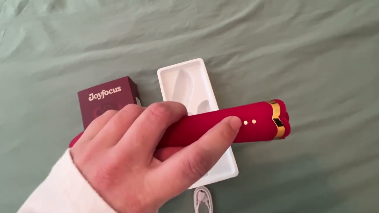 JOYFOCUS Dual Action Rabbit Vibrator &ndash; Travel-Friendly