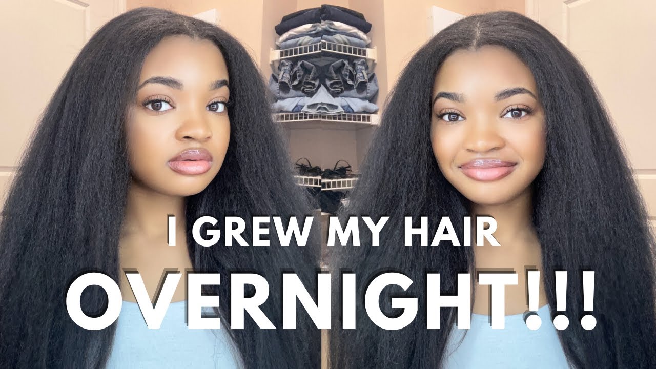 GROW YOUR HAIR OVERNIGHT!!! | ft. IDN HAIR PAPER THIN SEAMLESS CLIP IN EXTENSIONS!!!