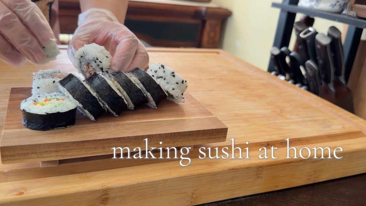this moment | making sushi at home, slowly
