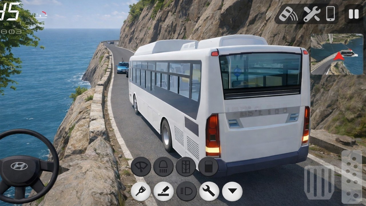 Real 3D Bus Driving Gameplay | City Coach Bus Simulator | Realistic Public Transport Game