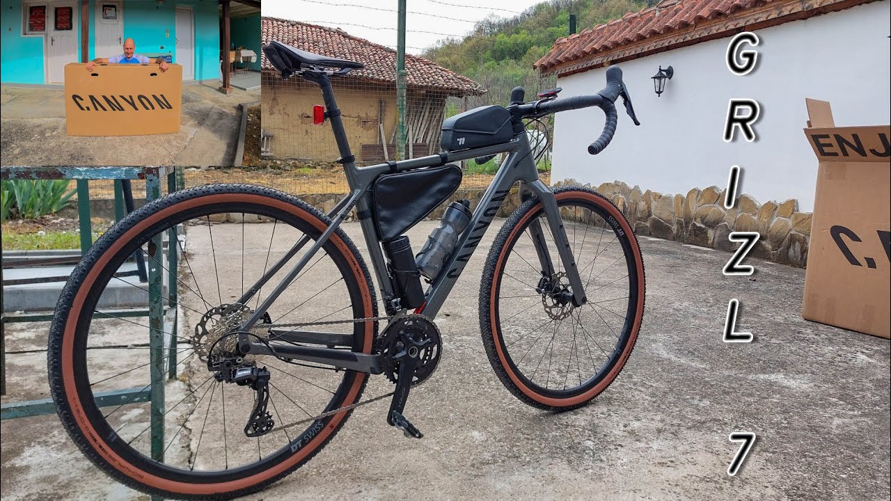 Canyon Gravel bike Grizl 7 AL 2x12s 2025 UnBoxing & Assembly Разопаковане и сглобяване на гравел