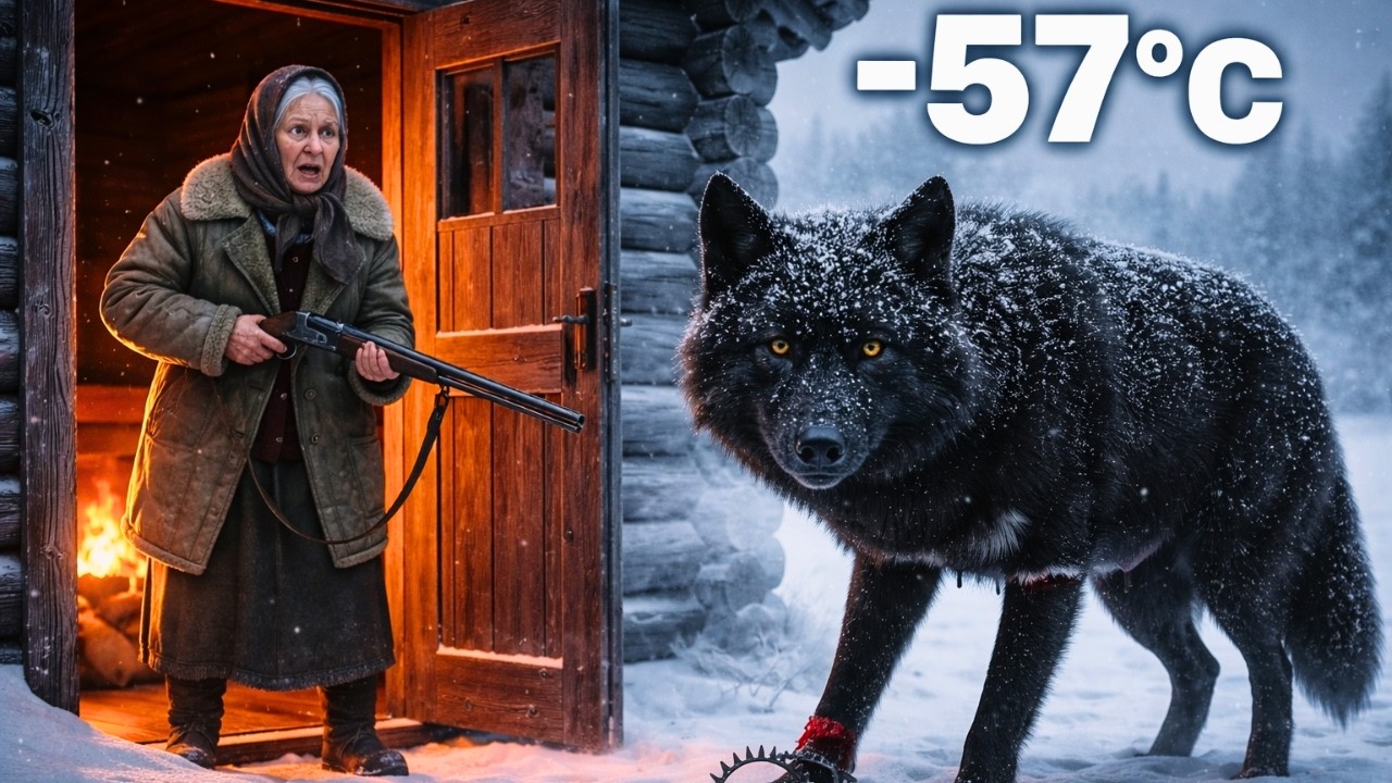 She Raised Her Rifle to Shoot the Wolf Who Killed Her Husband… But Then She Saw Something Unexpected
