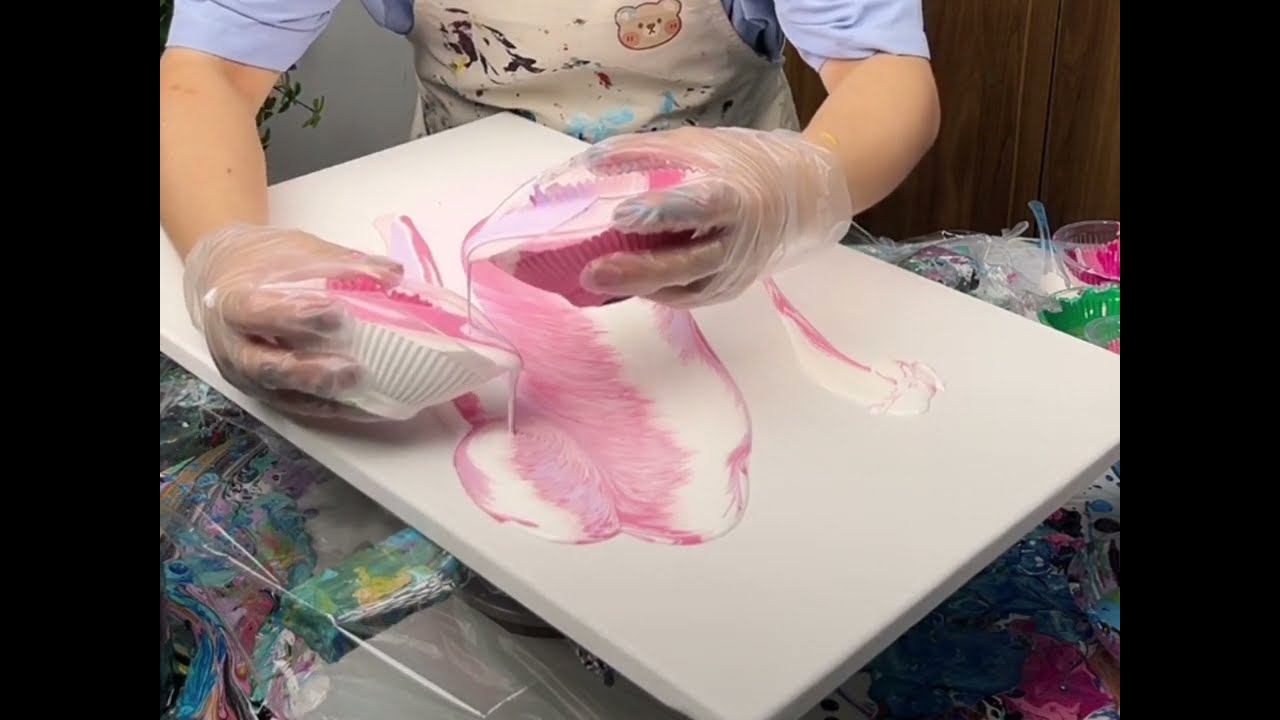 DIY Fluid Art Wall Murals | Easy Techniques for Stunning Results #art #painting #craft