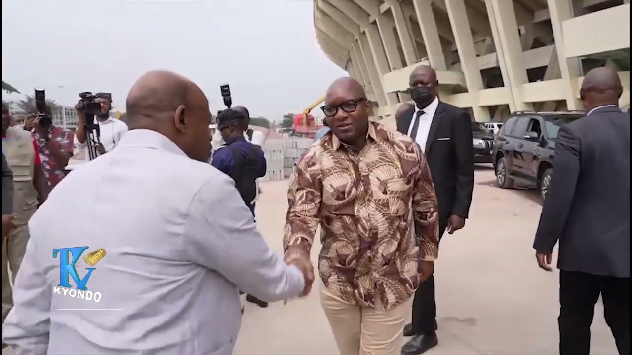 Sama Lukonde en inspection des infrastructure des jeux de la Francophonie