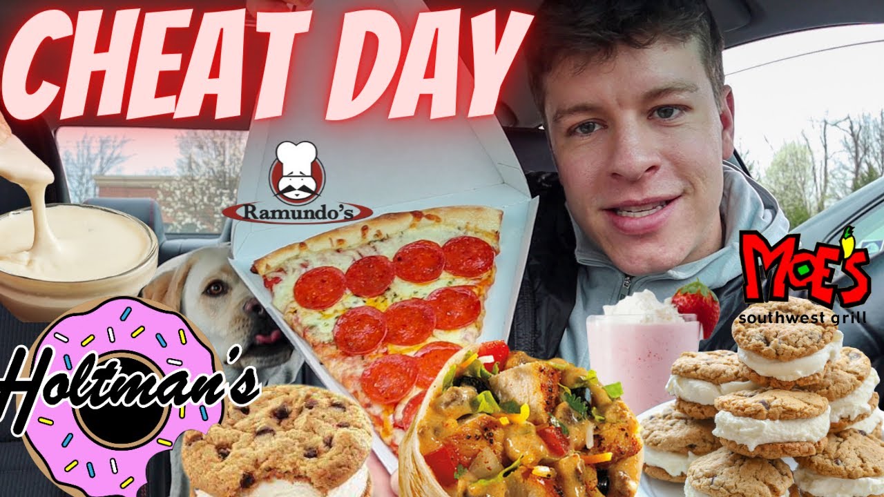 EPIC CHEAT DAY | Eating Whatever I Want For A Day | Man VS Food