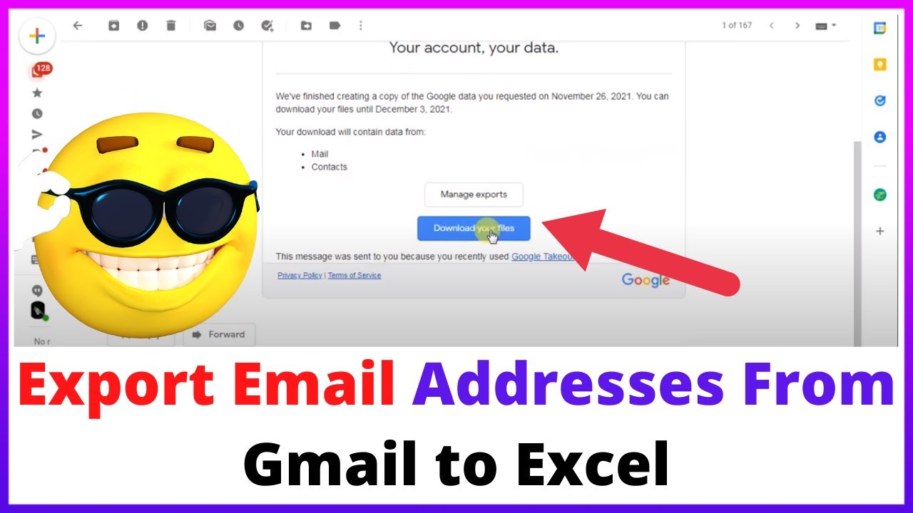 How to Export Email Addresses From Gmail to Excel