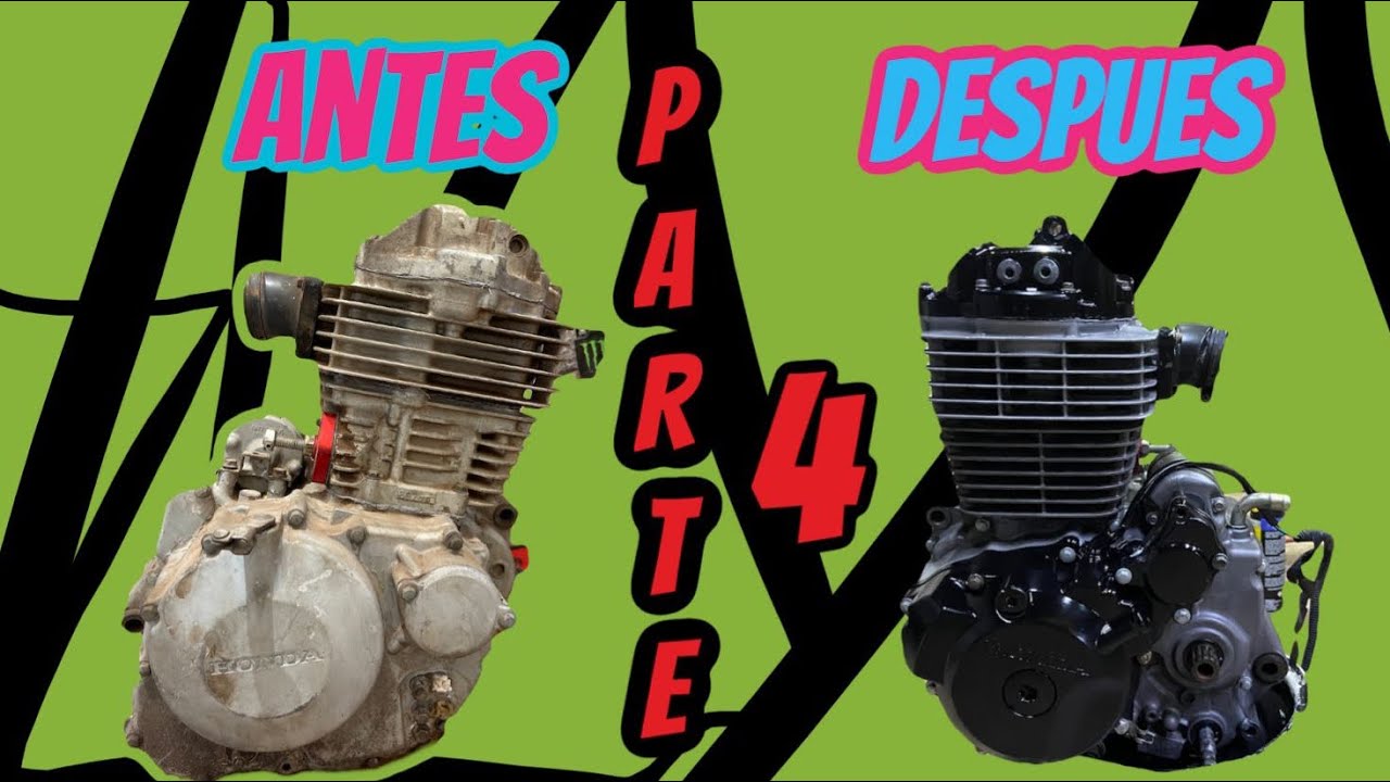 Proyecto trx400 “LA COLORADA” #parte4 || Detallado de motor || #shakypipas