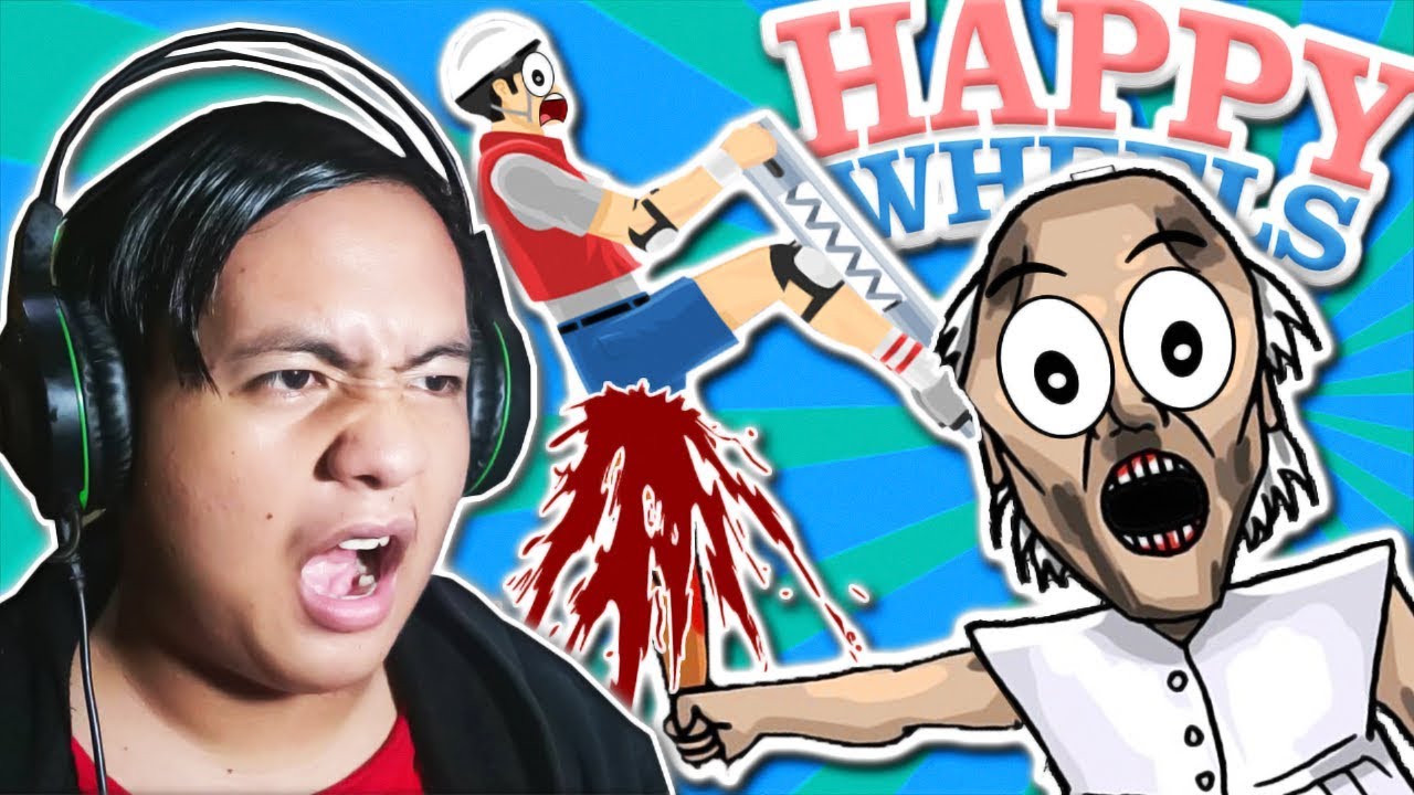 GRANNY SA HAPPY WHEELS | Happy Wheels - Part 1 (TAGALOG)