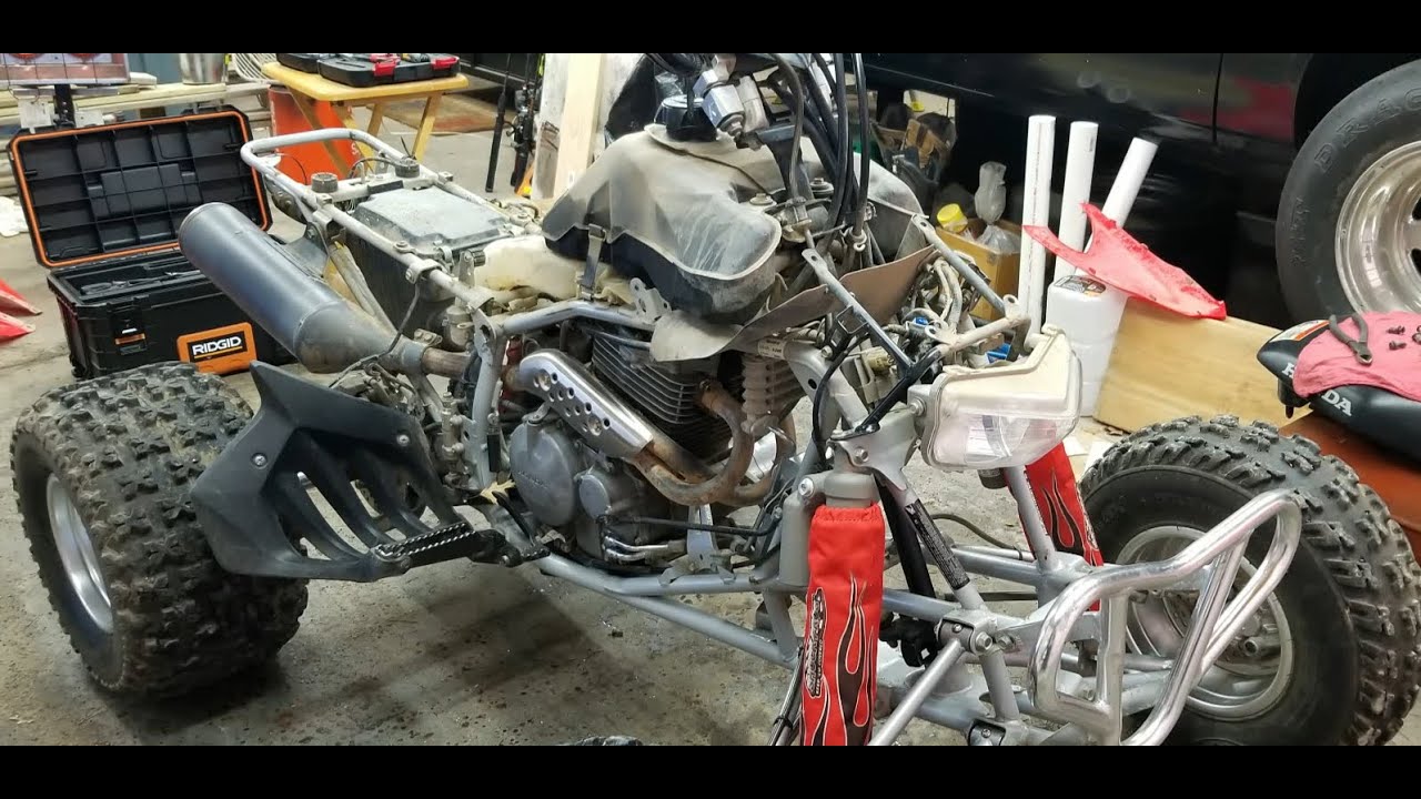 Removing Fenders  2008 Honda 400EX  1-14-22