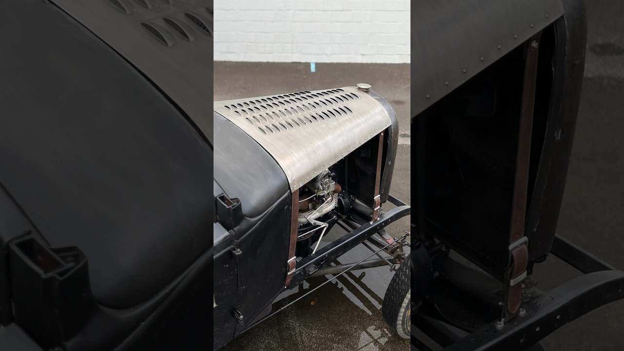 Custom LOUVERS for the Jalopy Hood #roadster #louvers