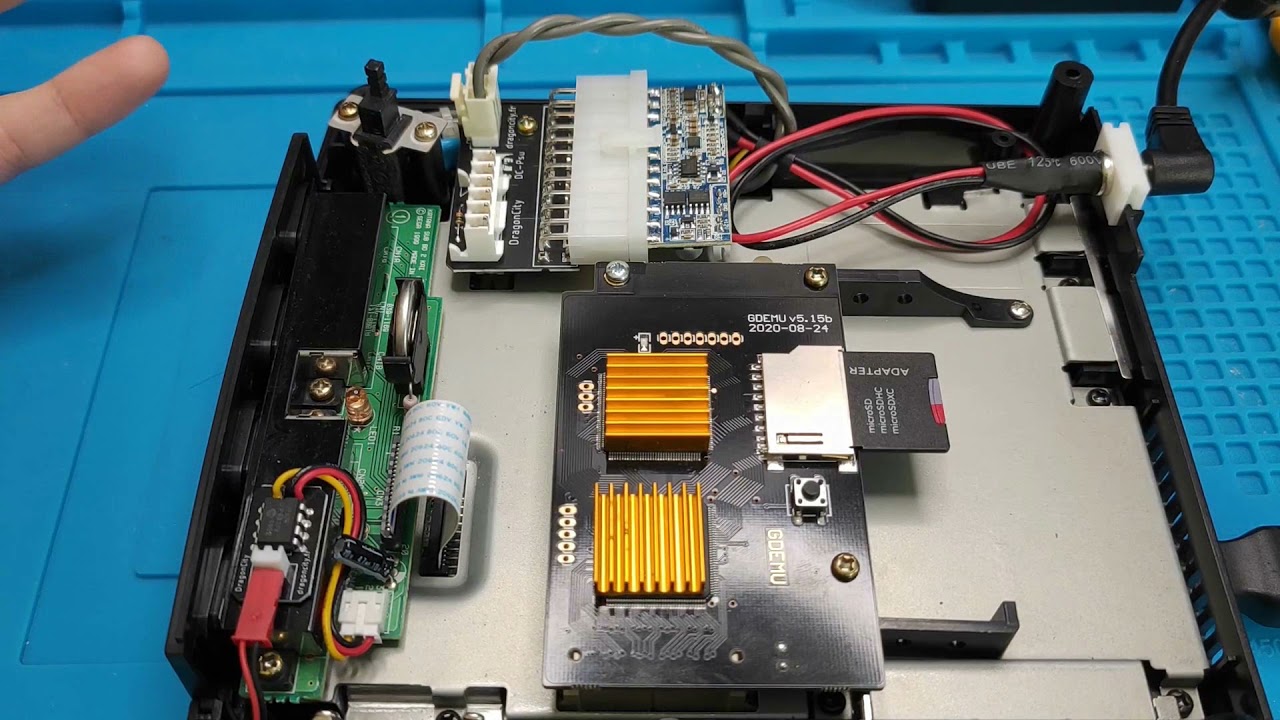 Dreamcast - Ne s'allume pas ? Écran noir ? GDEmu reboot ?