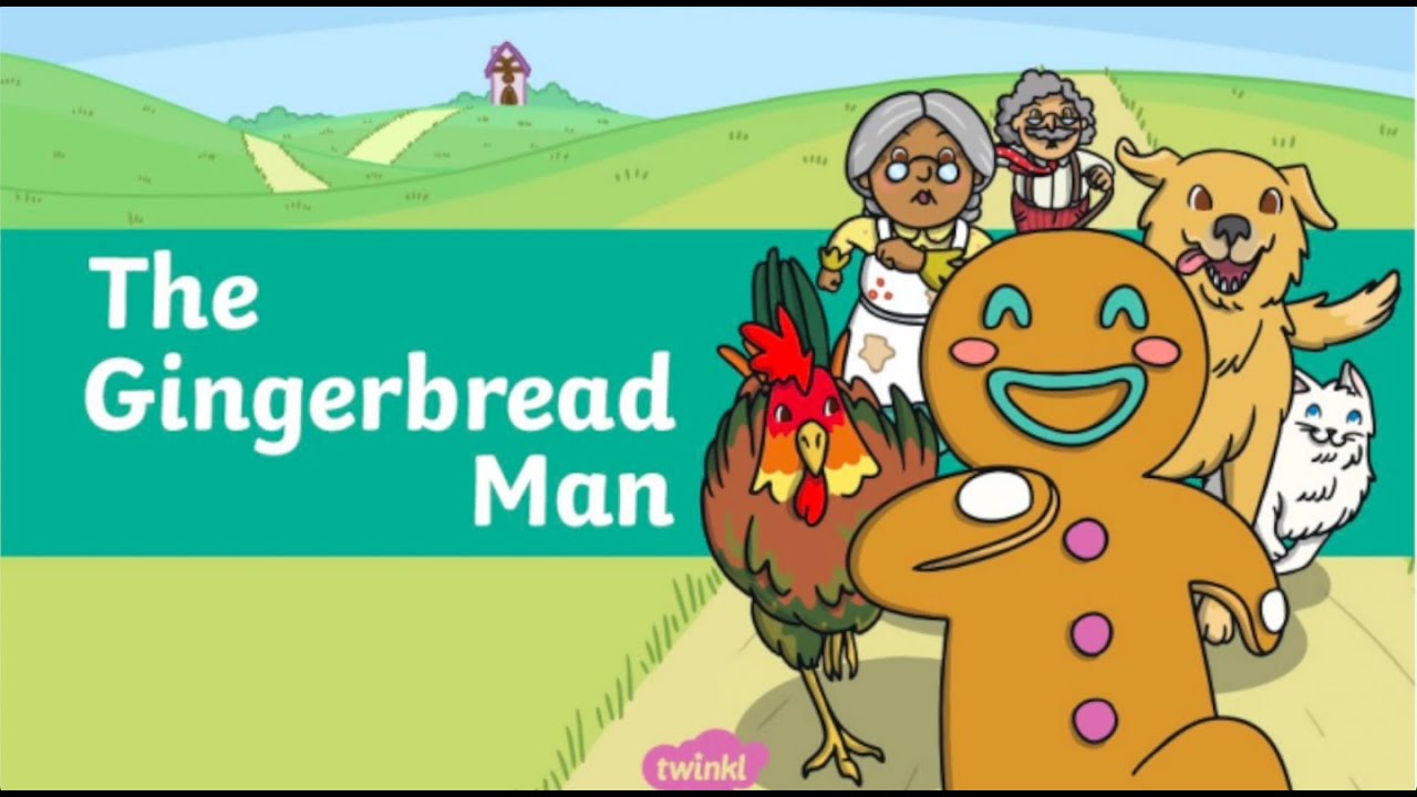The Gingerbread Man eBook | Read-Aloud Story for Kids | Fairy Tales | Twinkl USA